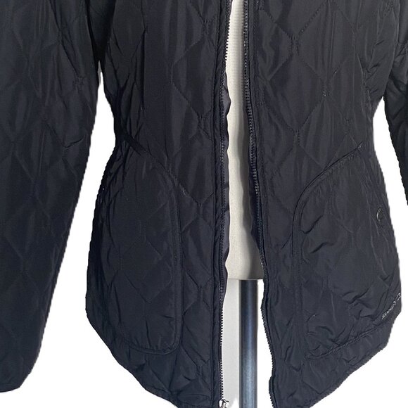 EUC EDDIE BAUER Black Jacket sz M - Picture 3 of 7